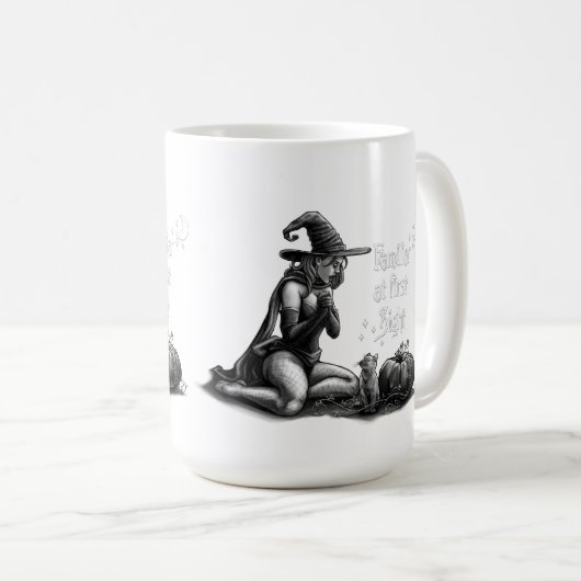 Vertraut auf den ersten Blick Kaffeetasse (VorderseiteRechts)