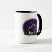 Vertraut bei First Sight (Lila Sky) Tasse (VorderseiteRechts)