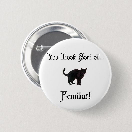 Vertraut Button (Vorne & Hinten)