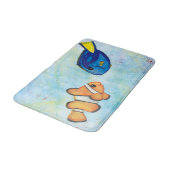 Vertraute Gesichter Badematte (Schrägansicht)