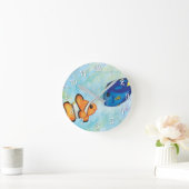 Vertraute Gesichter Runde Wanduhr (Zuhause)