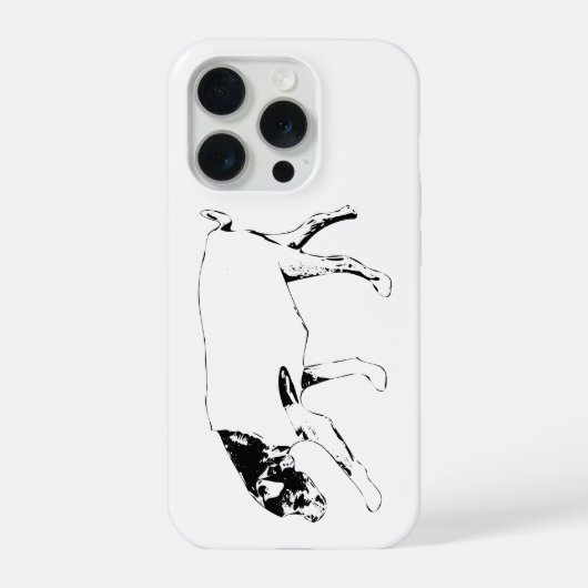 Vertraute Ruhe bewahren iPhone Hülle (Rückseite)