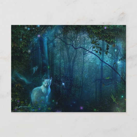 vertraute Zeremonieladkarte Postkarte (Vorderseite)