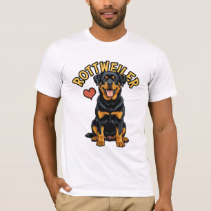 Vertrauter Beschützer: Rottweiler-T - Shirt