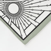 Vertrauter Drache: DIY Farbton durch Sonja A.S. Fleecedecke (Ecke)