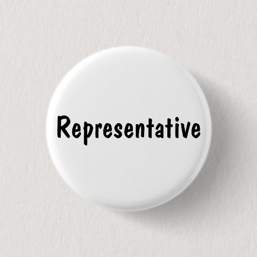 Vertreter Button (Vorderseite)