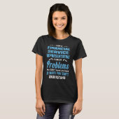 Vertreter des Finanzdienstes T-Shirt (Vorne ganz)