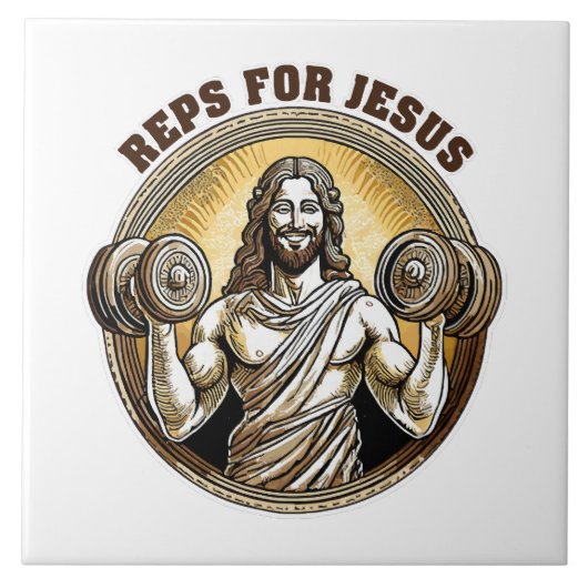 Vertreter für Jesus Fliese (Vorderseite)