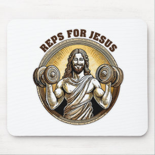 Vertreter für Jesus Mousepad