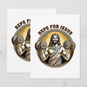 Vertreter für Jesus RSVP Karte