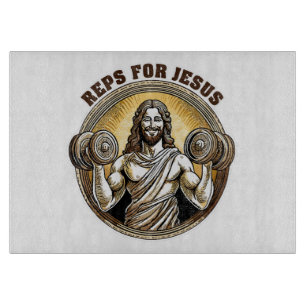 Vertreter für Jesus Schneidebrett