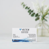 Vertreter-u. Manager-Visitenkarten Visitenkarte (Stehend Vorderseite)