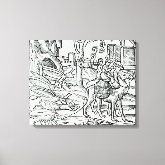Vertretung der Pest, 1572 Leinwanddruck (Vorderseite)