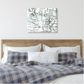 Vertretung der Pest, 1572 Leinwanddruck (Insitu (Schlafzimmer))