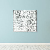 Vertretung der Pest, 1572 Leinwanddruck (Insitu (Holzboden))