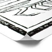 Vertretung der Pest, 1572 Poster (Ecke)