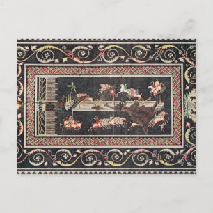 Vertretung eines Mosaiks Postkarte