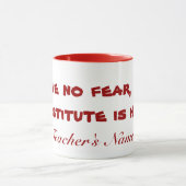 Vertretungslehrer-Kaffeetasse Tasse (Zentrum)