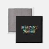 Vertretungslehrer Lehrer Anerkennung Geschenk Subs Magnet (Vorderseite/Rückseite)
