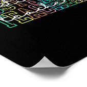 Vertretungslehrer Lehrer Anerkennung Geschenk Vert Poster (Ecke)