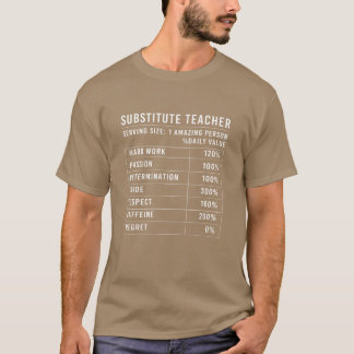 Vertretungslehrer Schultag Junge T-Shirt