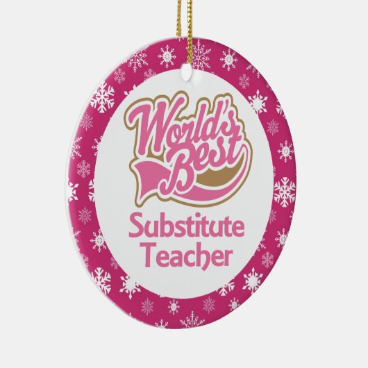 Vertretungslehrer-Verzierung Keramikornament (Rechts)