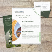 Vertrieb moderner, geometrischer Foto-Formen für O Flyer