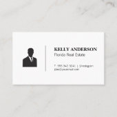 Vertrieb | Real Anwesen Beruflich Visitenkarte (Vorderseite)