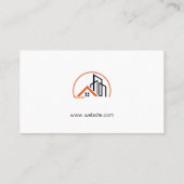 Vertrieb | Real Anwesen Beruflich Visitenkarte (Rückseite)