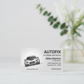 Vertrieb von Auto-Reparaturwerkteilen Visitenkarte (Stehend Vorderseite)