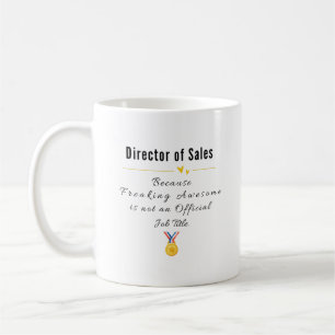 Vertriebsleiter Kaffeetasse