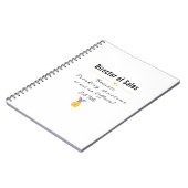 Vertriebsleiter Notizblock (Linke Seite)