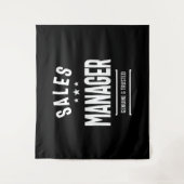 Vertriebsleiter Titel Geschenkidee Beschreibung: Wandteppich (Vorderseite)