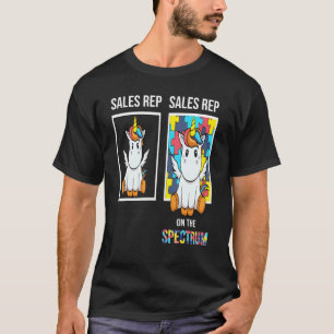 Vertriebsmitarbeiter Menschen Mit Autismus Puzzle T-Shirt