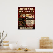 Vertriebspipeline-Management-Poster | Roland K. Vo Poster (Küche)
