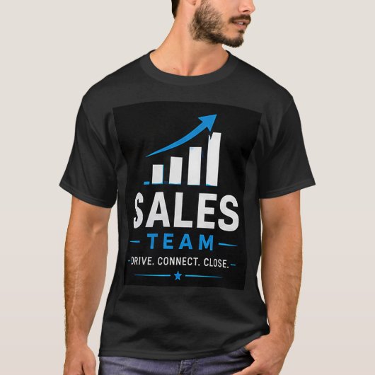 💼 Vertriebsteam Geschäft Professionelles Personal T-Shirt (Vorderseite)