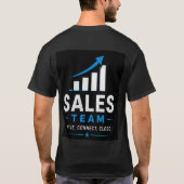 💼 Vertriebsteam Geschäft Professionelles Personal T-Shirt (Rückseite)