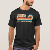 VERTRIEBSVERTRETER Funny Job Title Profession Bi T-Shirt (Vorderseite)