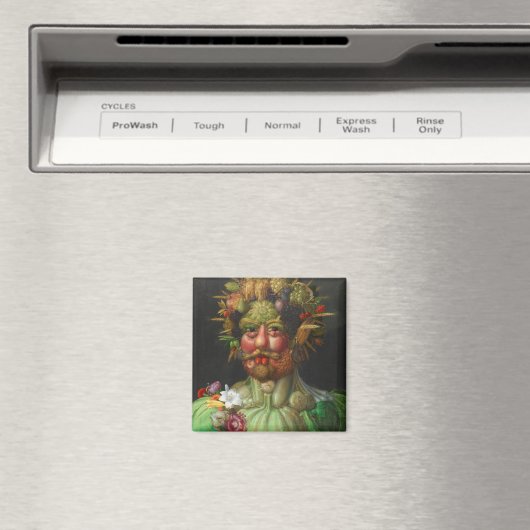 Vertumnus 1591 von Giuseppe Arcimboldo Magnet (In Situ (Geschirrspüler))