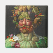 Vertumnus 1591 von Giuseppe Arcimboldo Magnet (Vorne)