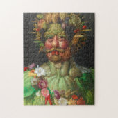 Vertumnus 1591 von Giuseppe Arcimboldo Puzzle (Vertikal)