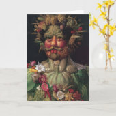 Vertumnus - Giuseppe Arcimboldo Karte (Gelbe Blume)