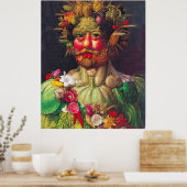 Vertumnus - Giuseppe Arcimboldo Poster (Küche)