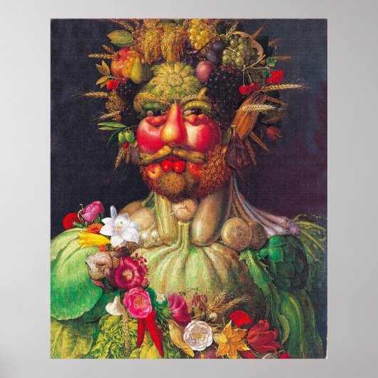 Vertumnus - Giuseppe Arcimboldo Poster (Vorne)