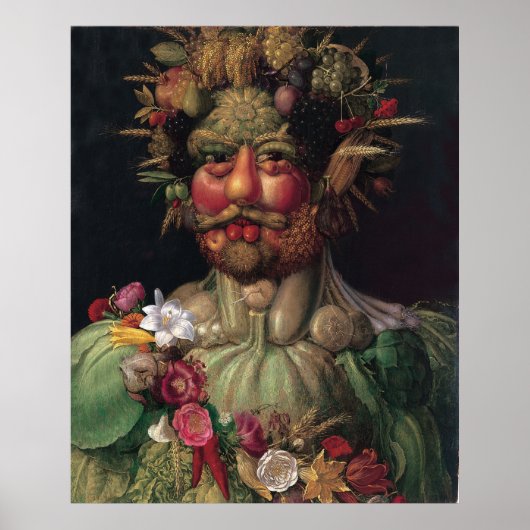 Vertumnus - Giuseppe Arcimboldo Poster (Vorne)