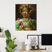 Vertumnus | Giuseppe Arcimboldo | Poster (Heimbüro)