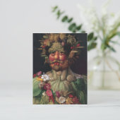 Vertumnus - Giuseppe Arcimboldo Postkarte (Stehend Vorderseite)