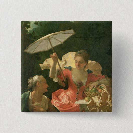 Vertumnus und Pomona Button (Vorderseite)