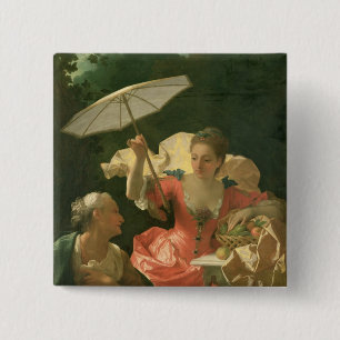 Vertumnus und Pomona Button