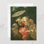 Vertumnus und Pomona Postkarte (Vorne/Hinten)